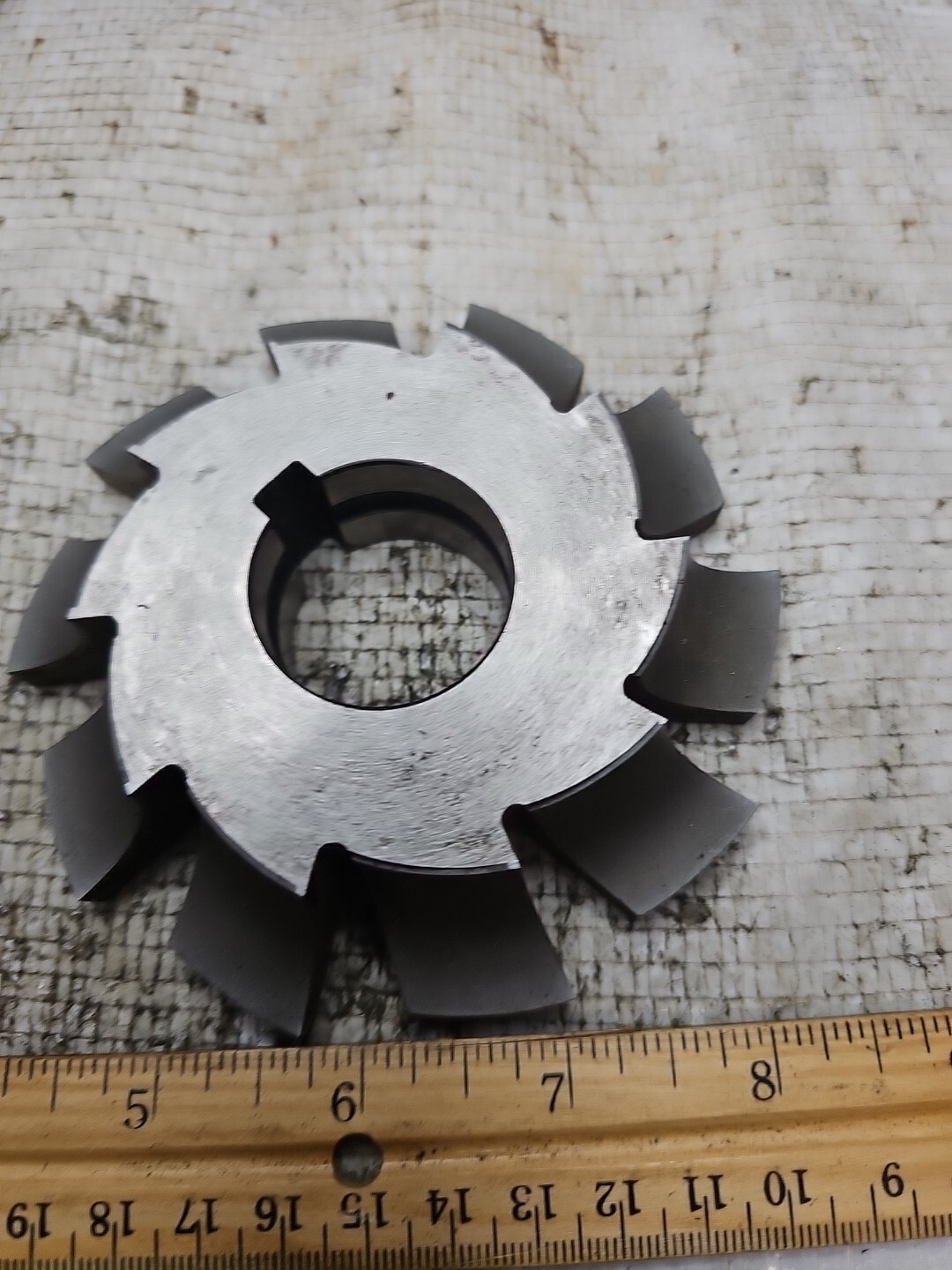 MORSE 5/8" RADIUS HS CORNER ROUNDING MILLING CUTTER, 4.250" x 5/8R x 1 1/4" RH