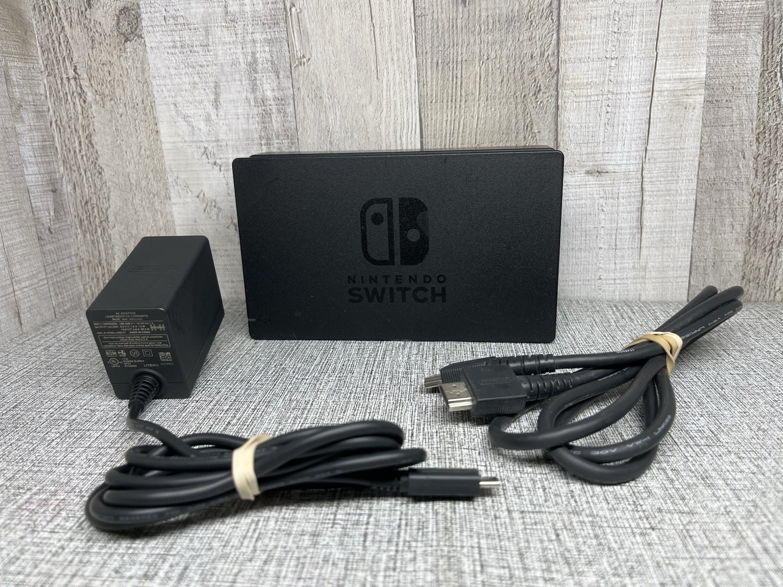 Nintendo Switch Docking Station HAC-007 with OEM AC Power Adapter and HDMI Cable