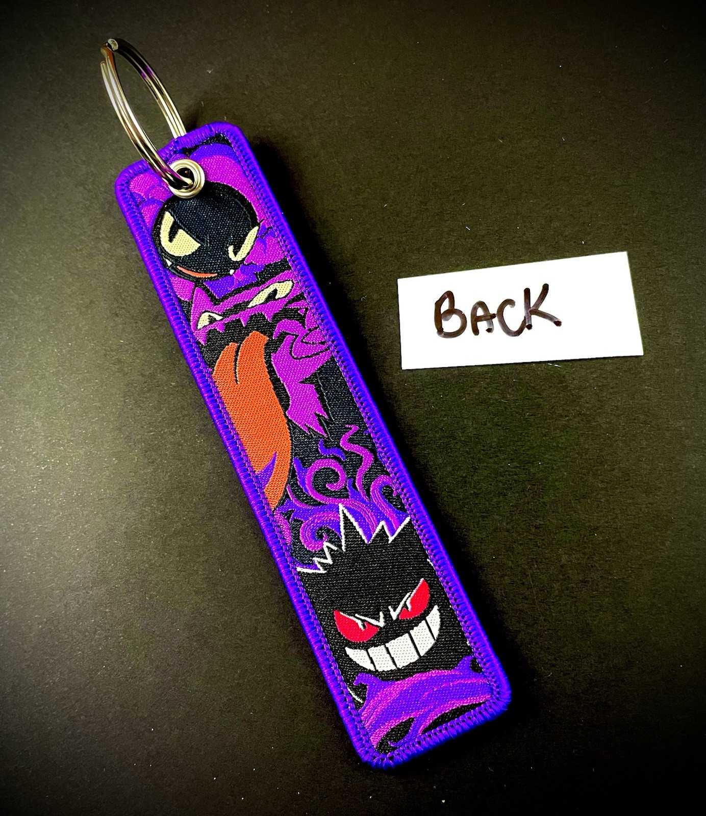 1 Piece Double Sided 5 Inch Gengar Keychain