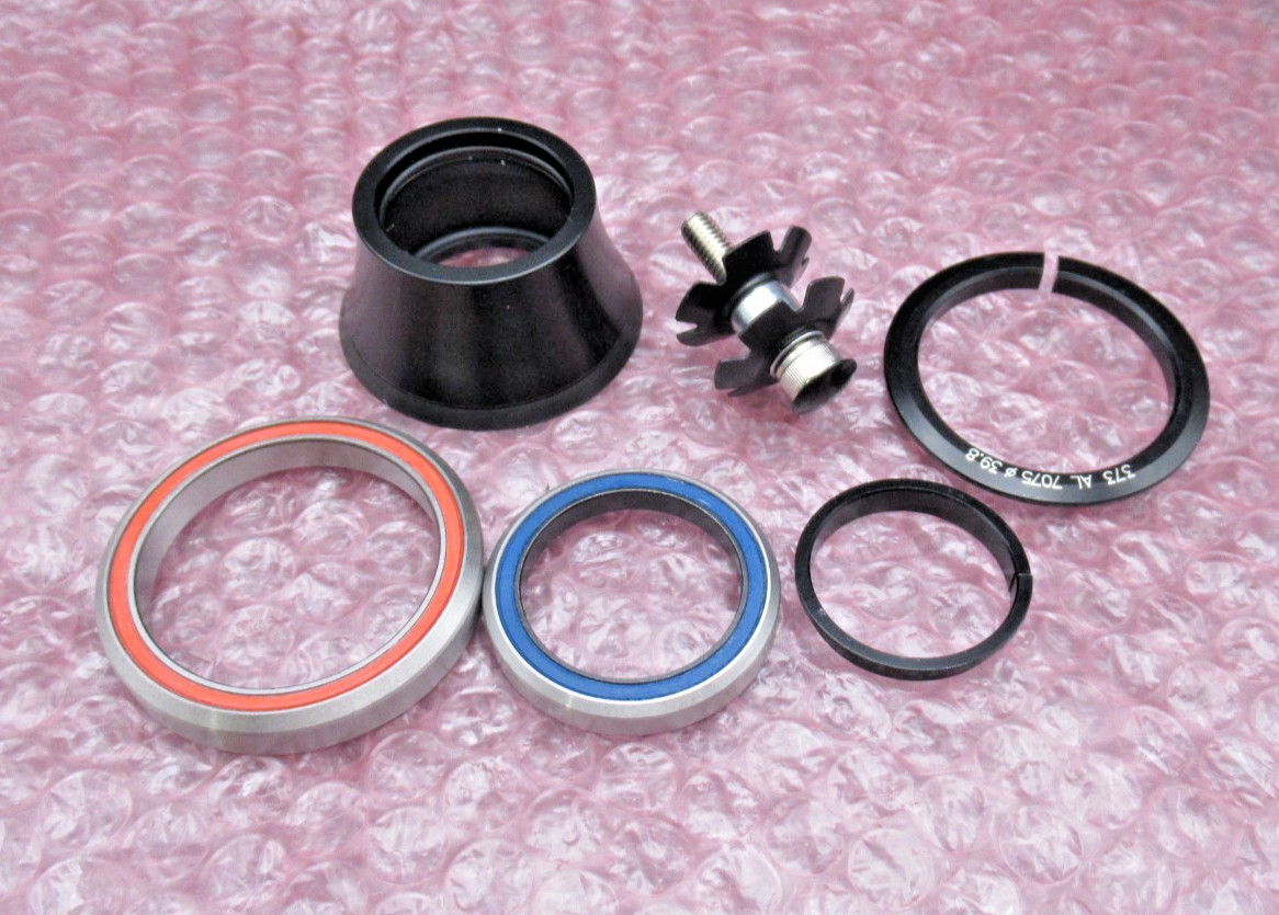 Neco 1-1/8”–1,5” Aluminum Headset Assembly W Bearings, Semi - Integrated *NEW*