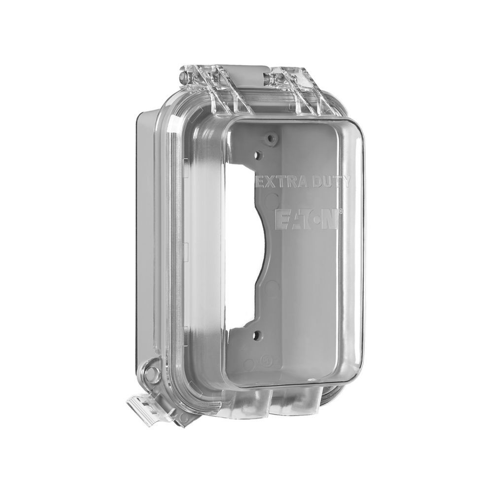 NEW Eaton In-Use Weatherproof 3-1/4" Outlet Box Cover WIU-1HX, 8 Configurations