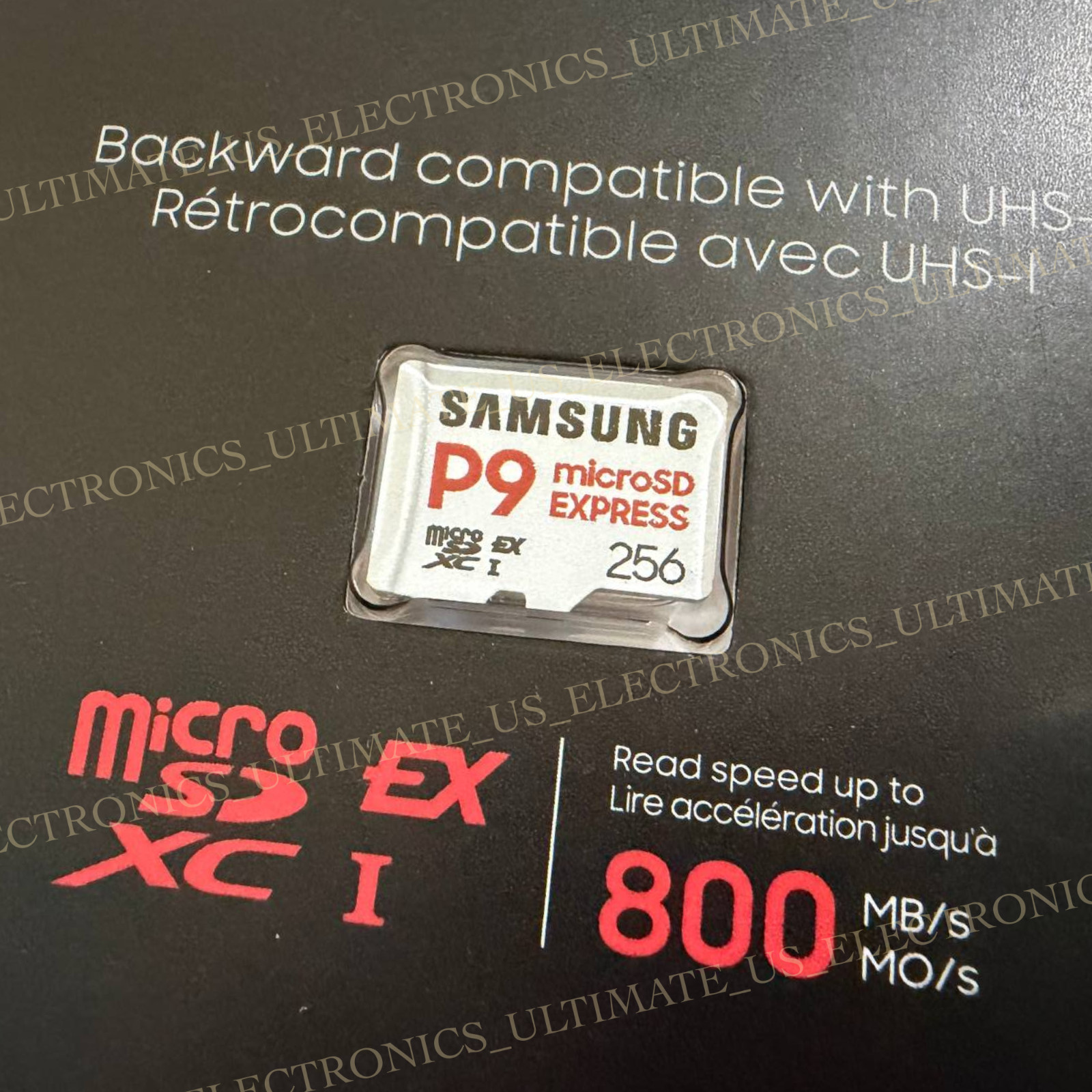 Samsung P9 Express Gaming microSD Card 256GB microSDXC for Switch 2 Switch OLED