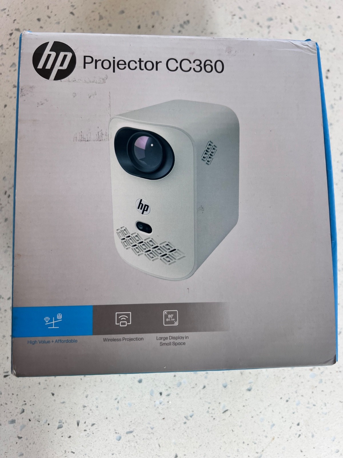 HP Projector CC360 Full HD Smart Projector White