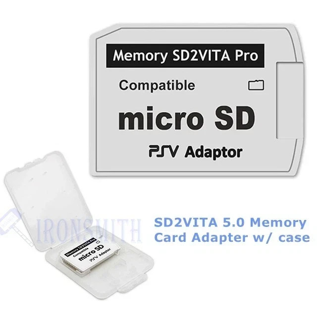 V5.0 SD2VITA Micro SD to Vita Memory Card Pro Adapter For PS PSV 10002000 V 5.0