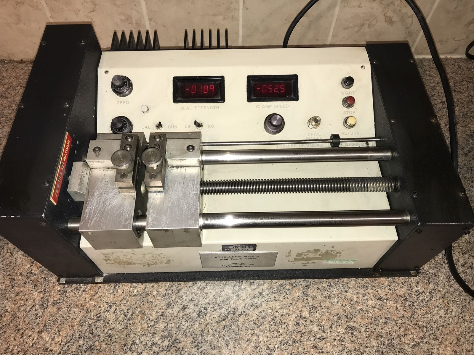 Theller Mini Tensile Tester Model D