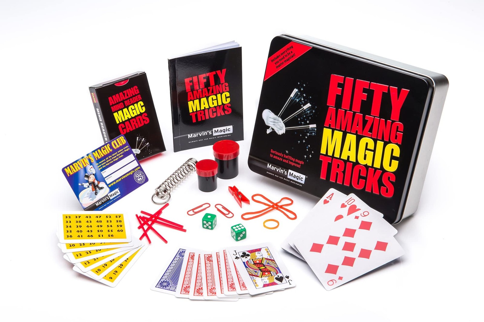 Marvin's Magic Kids Magic Set - Magic Tricks & Illusions Age 8+ | Kids Magic ...