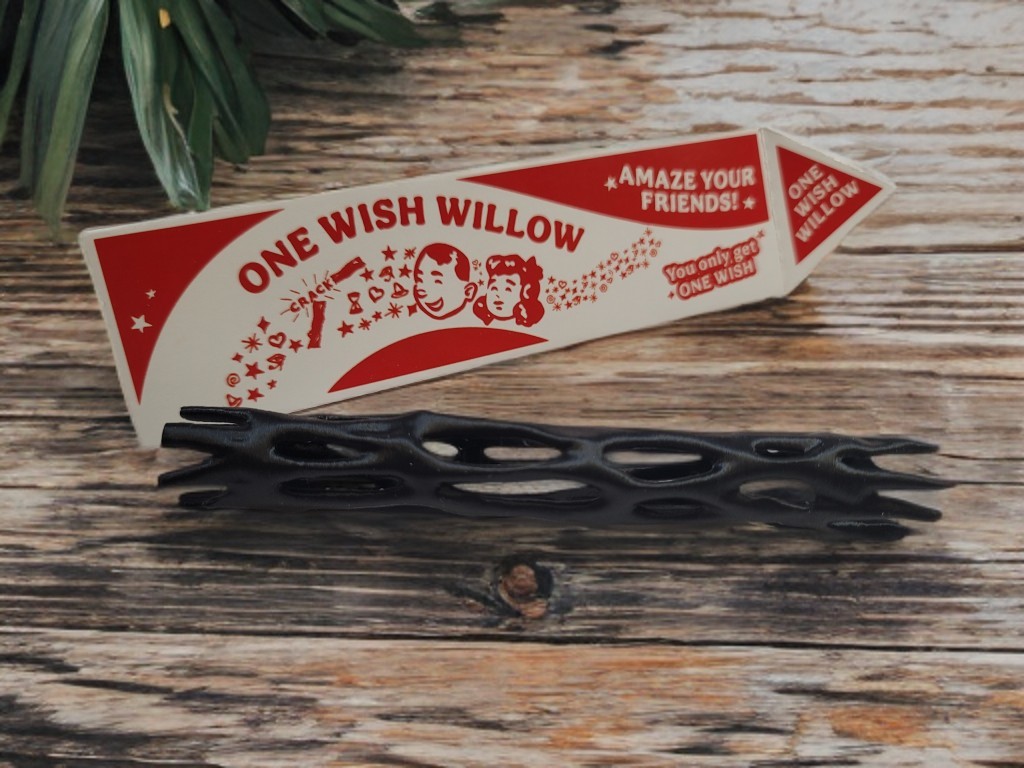 One Wish Willow "Obsession" 2026 Movie Prop 3d Print Custom Box and Stick RARE