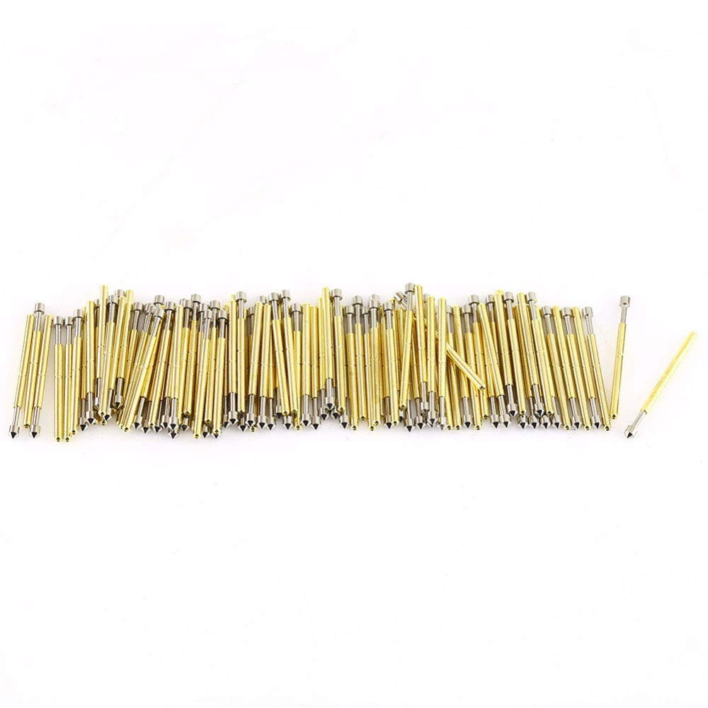 100pcs P75-E2 Spring Test Probe Pogo Pin Test Tools Dia 1.3mm Conical...