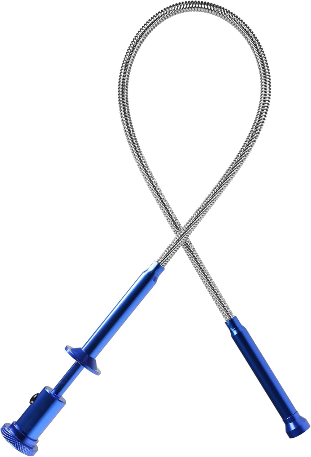 Flexible Claw Grabber Pickup Tool with Magnetic Bright LED Light,24.4in Long Mag