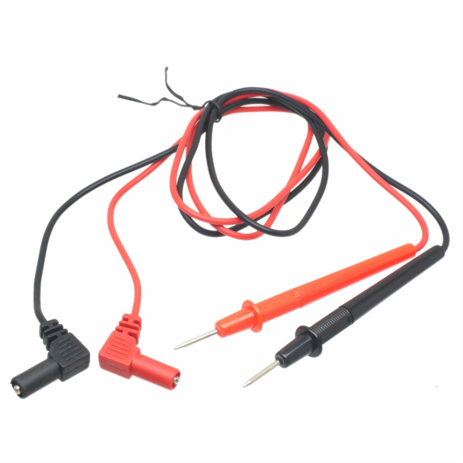 Cable Multimeter banana plug right angle to test pen probe wire 5A 3FT