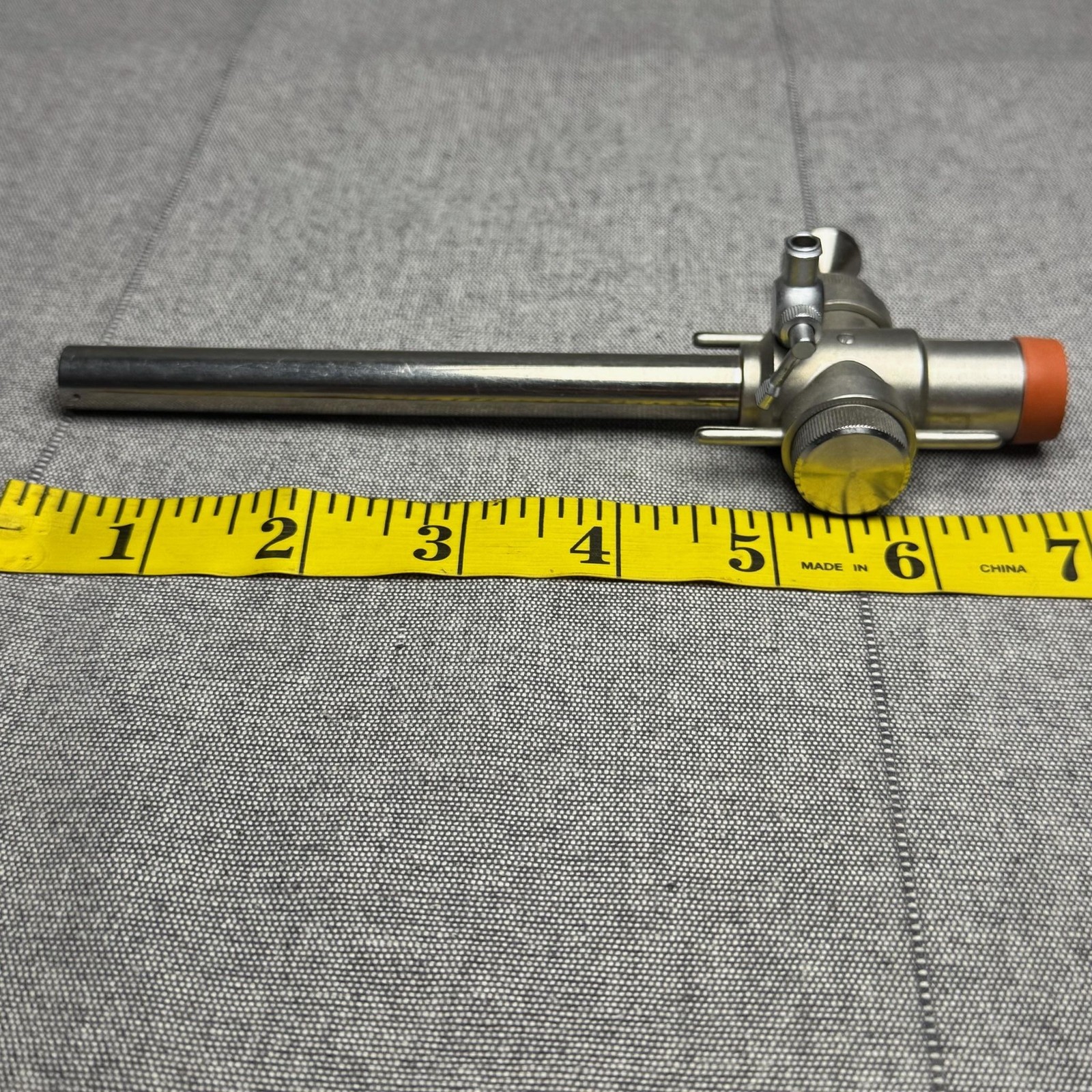 Richard Wolf Rigid Endoscope Sheath Valve Assembly Surgical Instrument Silver