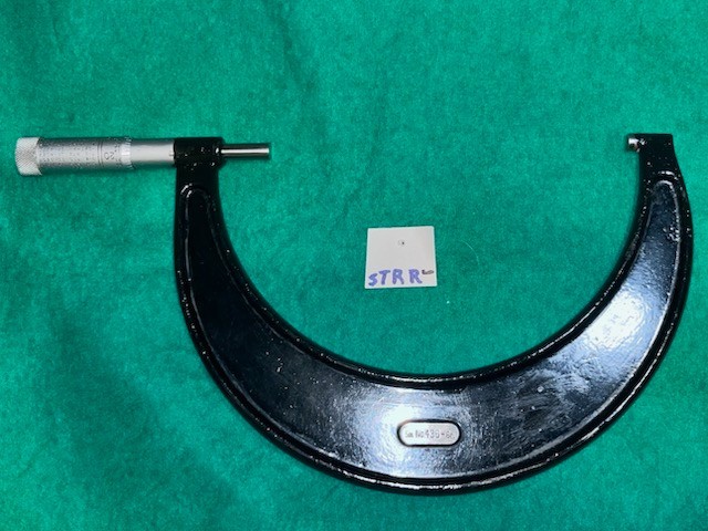 starrett 436 micrometer 5 - 6 inch, CHROME