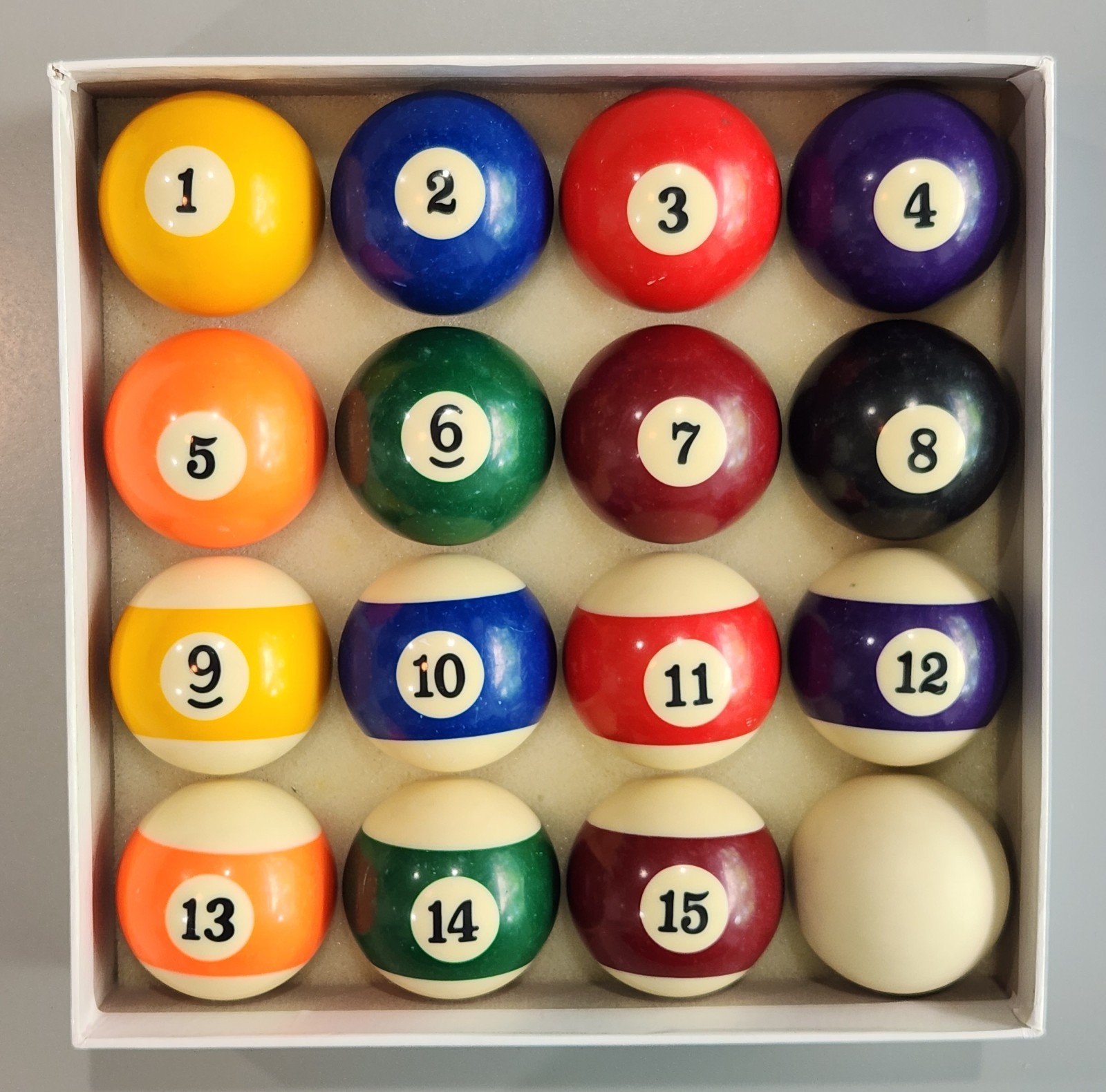 WORK AND SHOP SC  Billiard Balls- Empire USA Deluxe Pool Ball Set - Complete