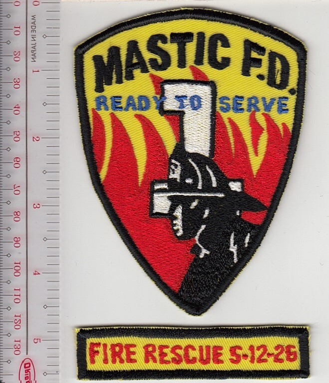 Fire Boat New York Mastic Fire Dept Fireboat 5-12-26 Marine Incidence NO TARIFF