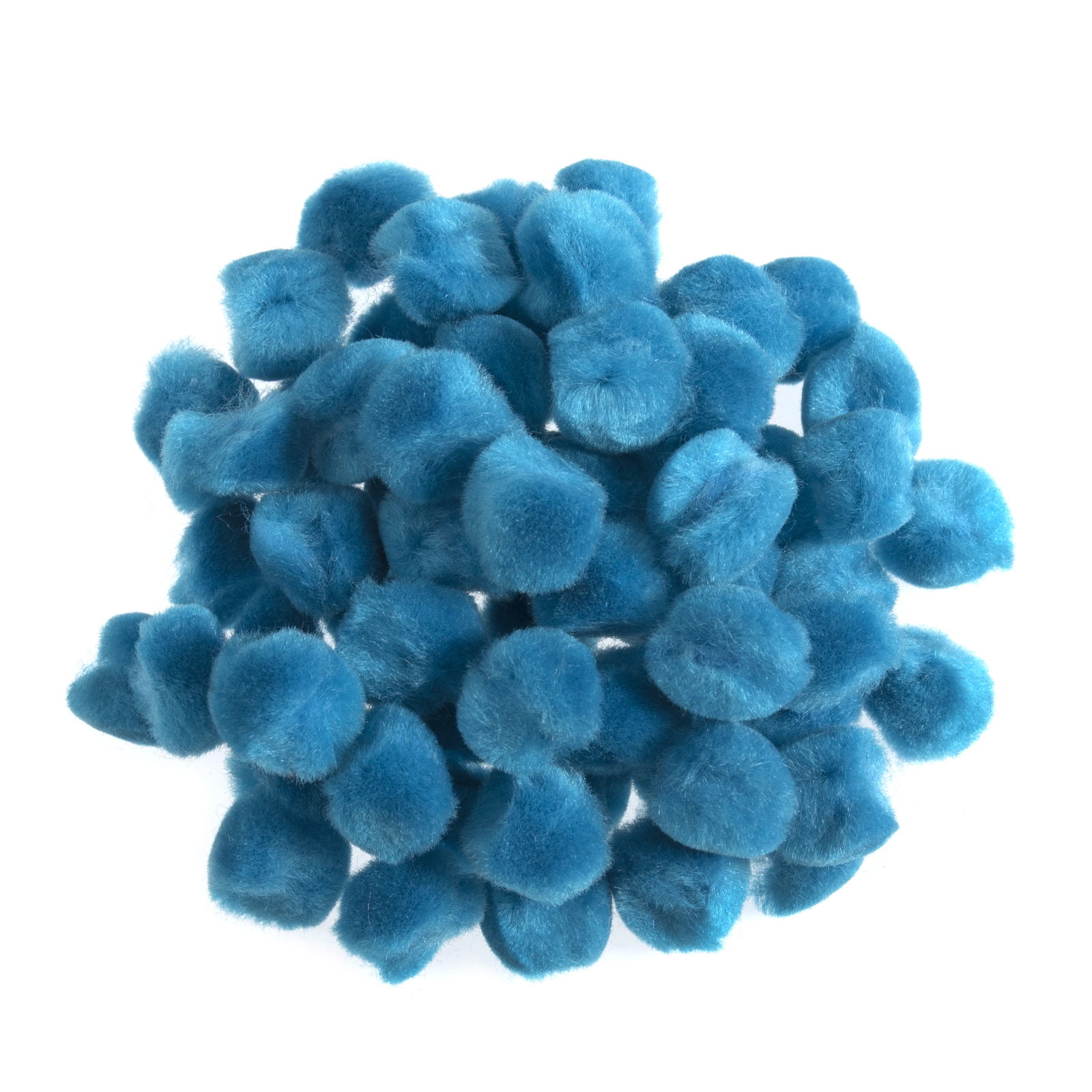 Trimits Pom Poms 1.3cm Light Blue - Pack of 100