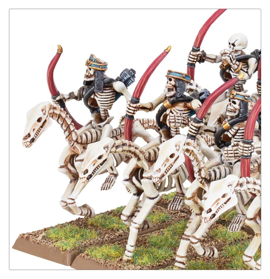 Warhammer: TOMB KINGS OF KHEMRI: SKELETON HORSEMEN