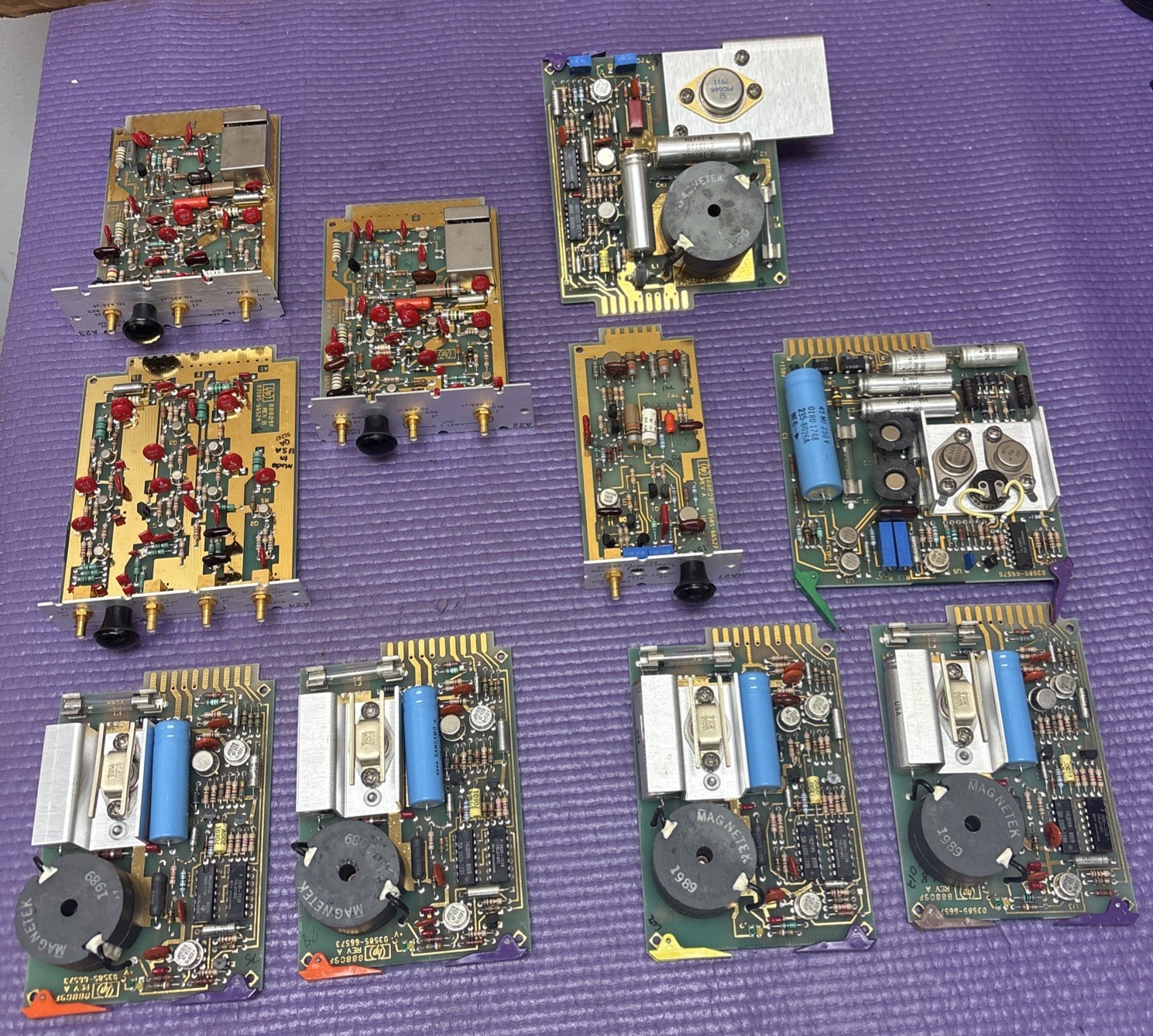 HP 03585- CIRCUIT Cards For Spectrum Analyzer (Qty 10)