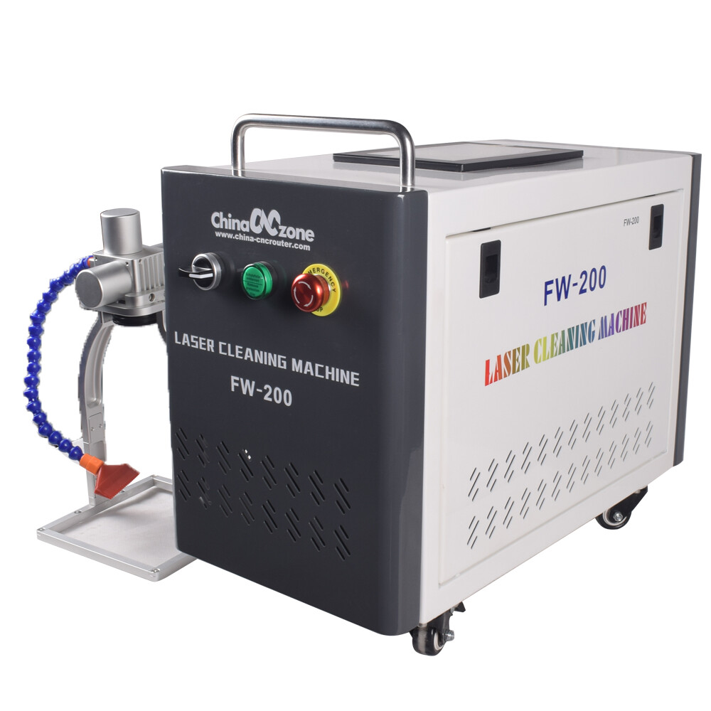JPT 200W Portable Pulsed Laser Cleaning Machine Metal Wood Rust Paint Remover AU