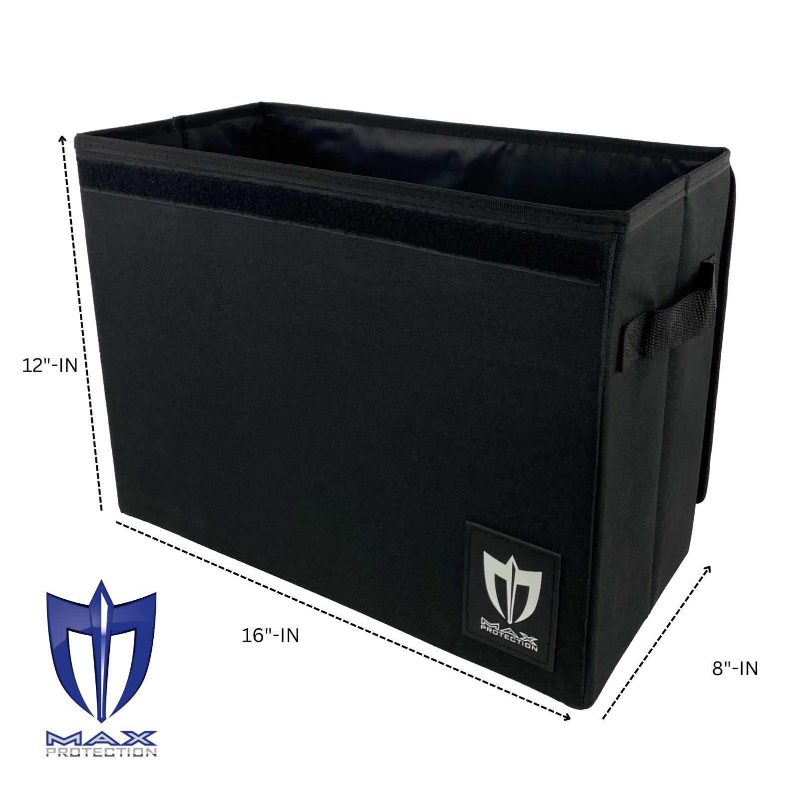 (2) MaxPro Comic Book Foldaway Light-Weight Collapsible Storage Boxes Stackable