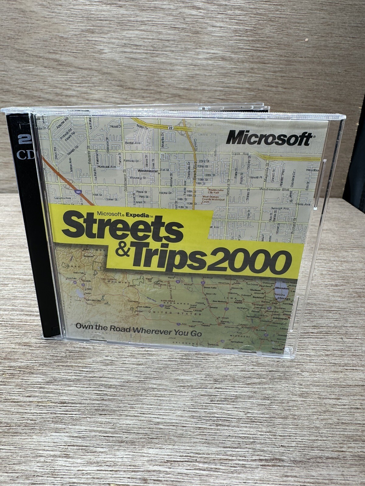 Microsoft Streets & Trips 2000 CD version