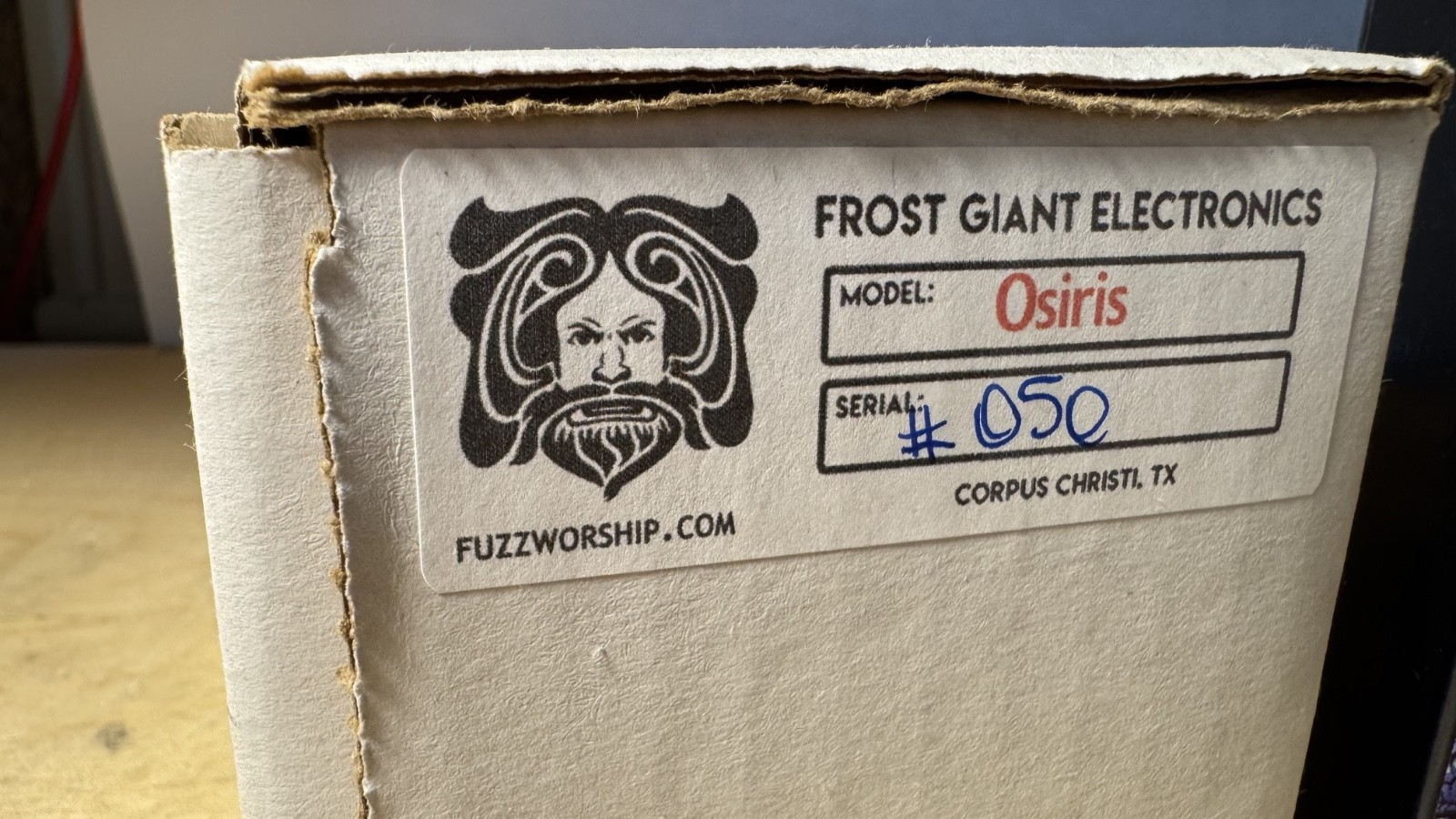 Frost GiAnt Electronics Osiris Fuzz