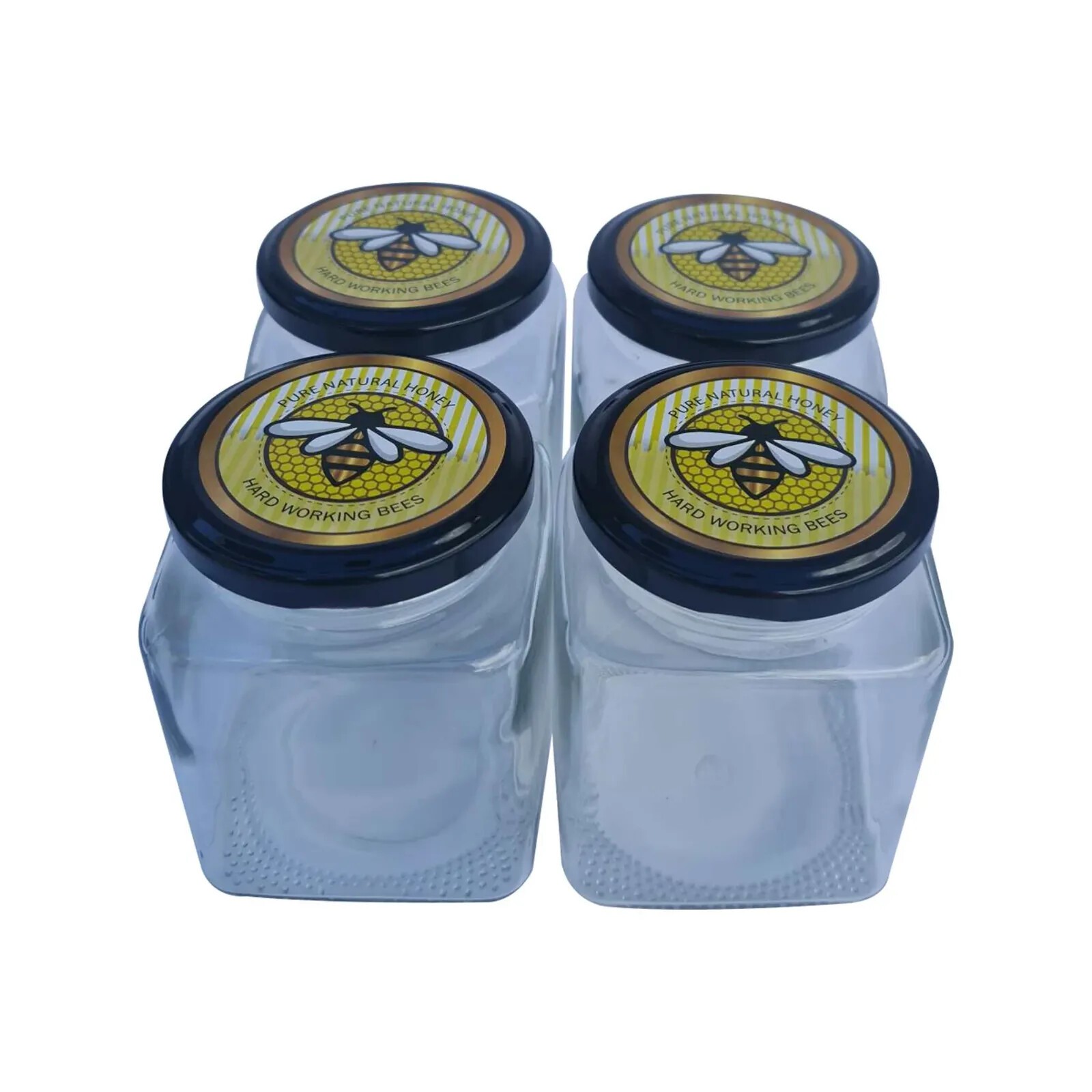 HONEY LABELS ROUND
