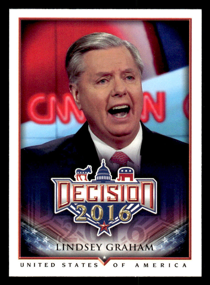 2016 Decision 2016 #16 Lindsey Graham Card