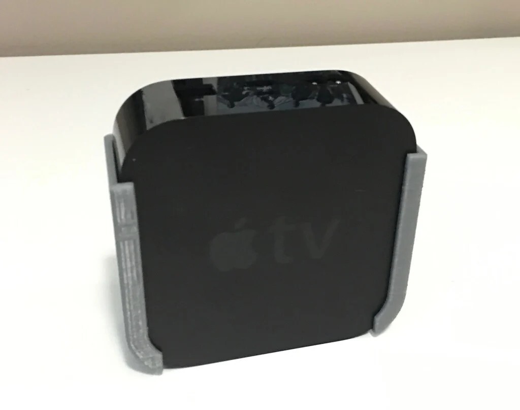 Apple TV Wall Mount 4th, 5th, 6th And Current Gen Adhesive Included