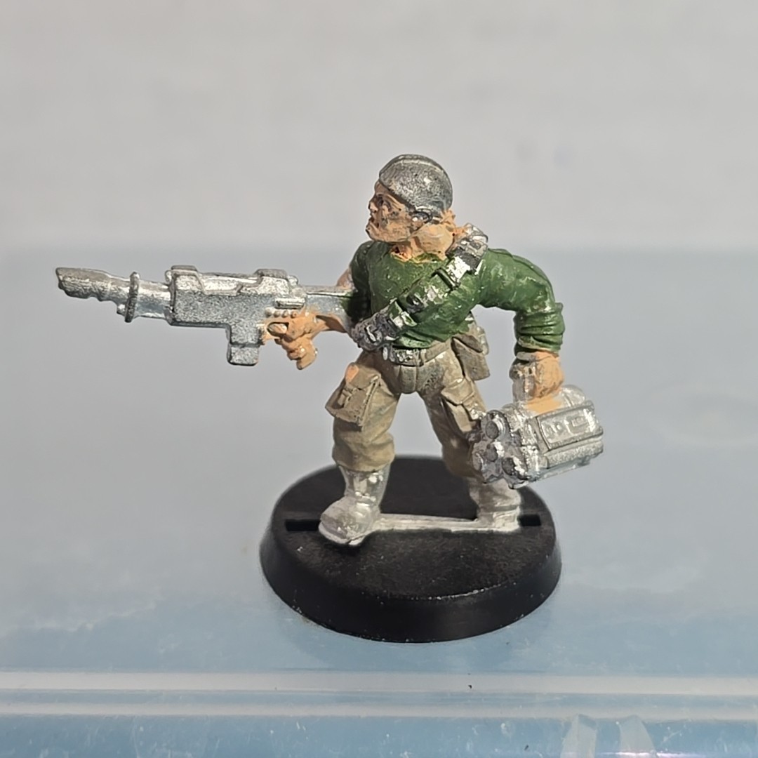 Warhammer 40k Imperial Guard Catachan with Demo Charge - Metal