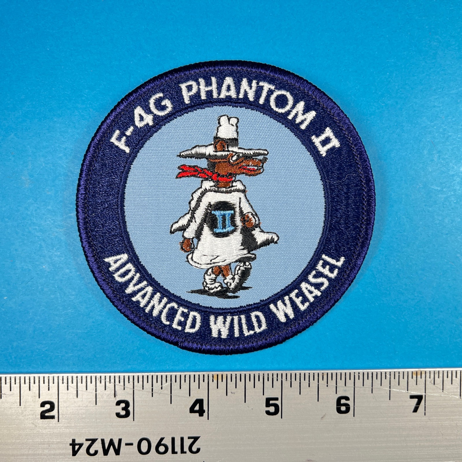 F-4G PHANTOM II  WILD WEASEL  classic patch YGBSM