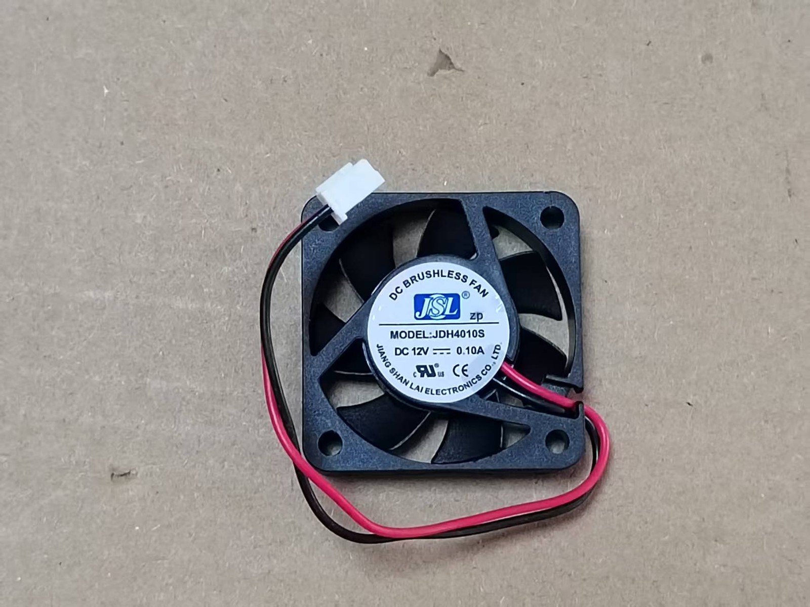 Brand new For JSL 4010 JDH4010S 12V 0.10A 4CM 40 * 10MM 2-wire cooling fan