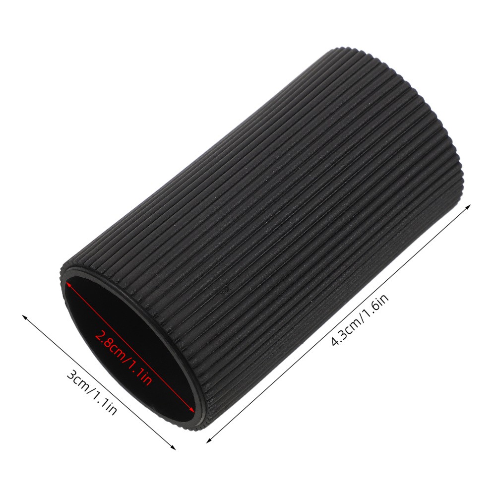 Durable Rubber Piano Stand Feet Covers Anti Skid Replacement Caps Black