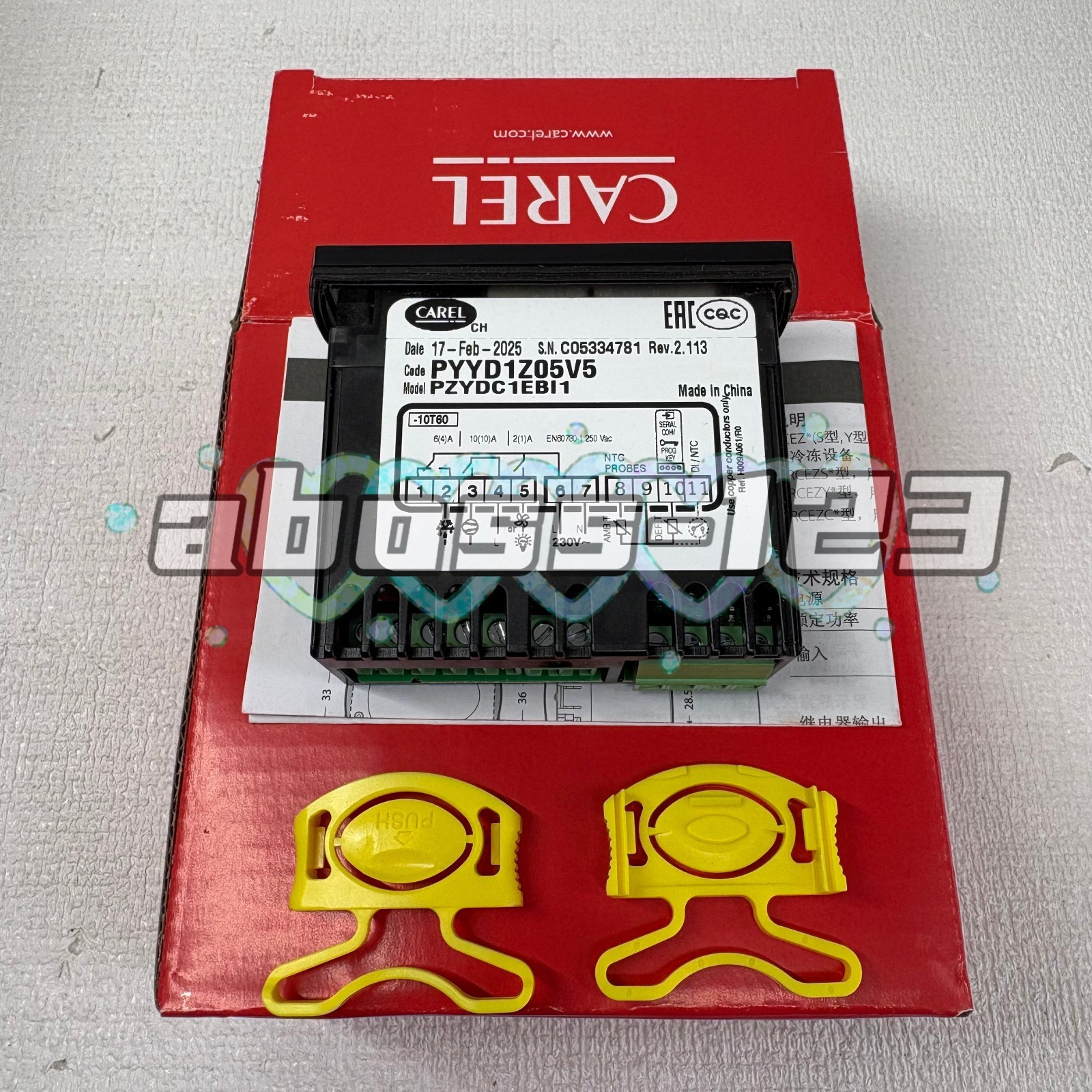 CAREL PYYD1Z05V5 PZYDC1EBI1 Temperature controller#1pcs New In Box