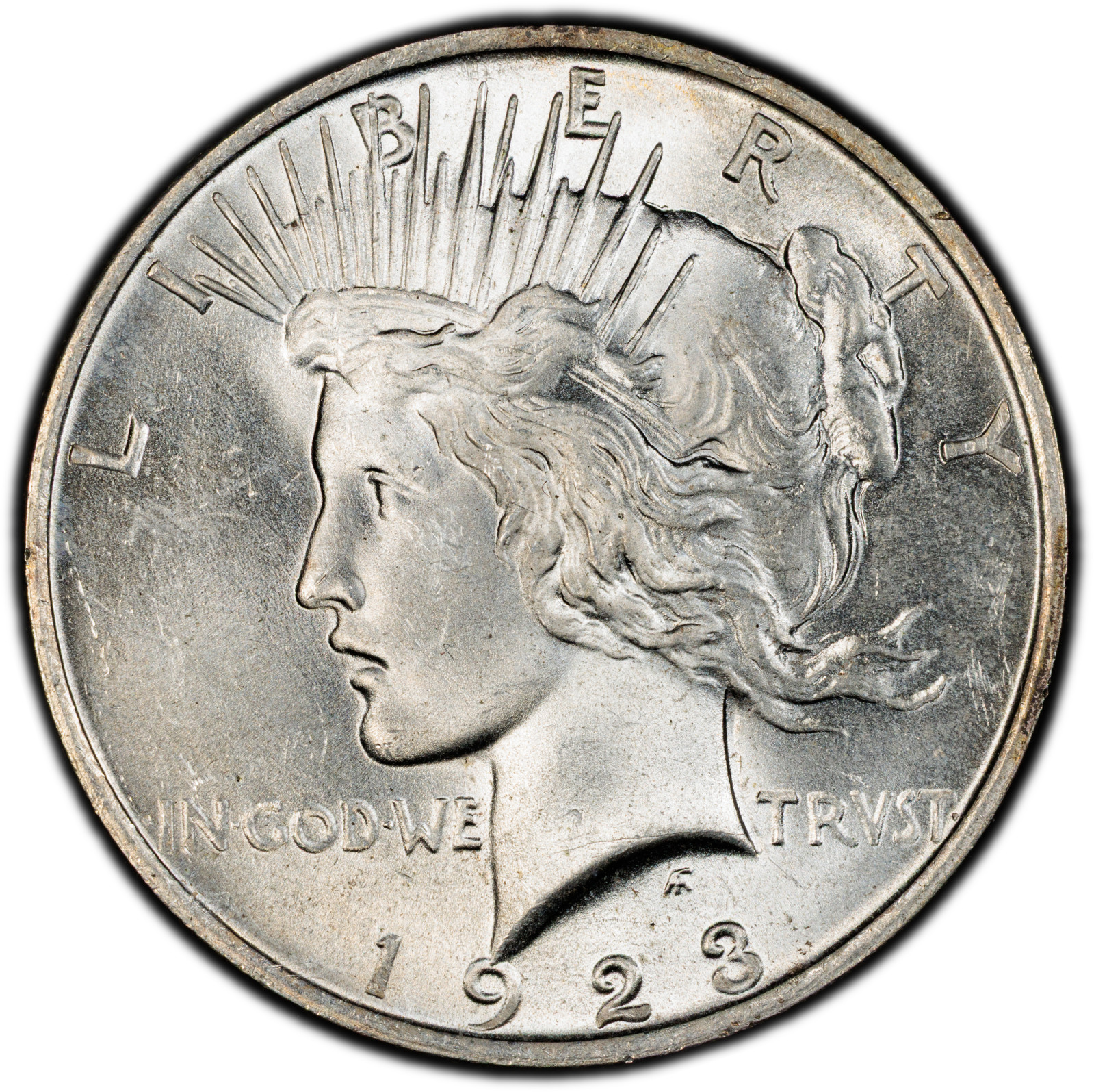 1923-P High-End PCGS MS64 Peace Dollar | Blast White Surfaces | Superb Luster