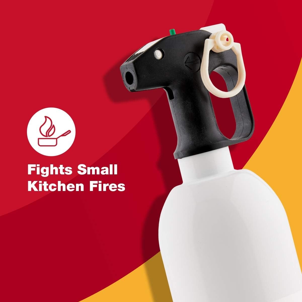 First Alert Kitchen Fire Extinguisher KFE2S5 UL RATED 5-B:C White 1 Pack