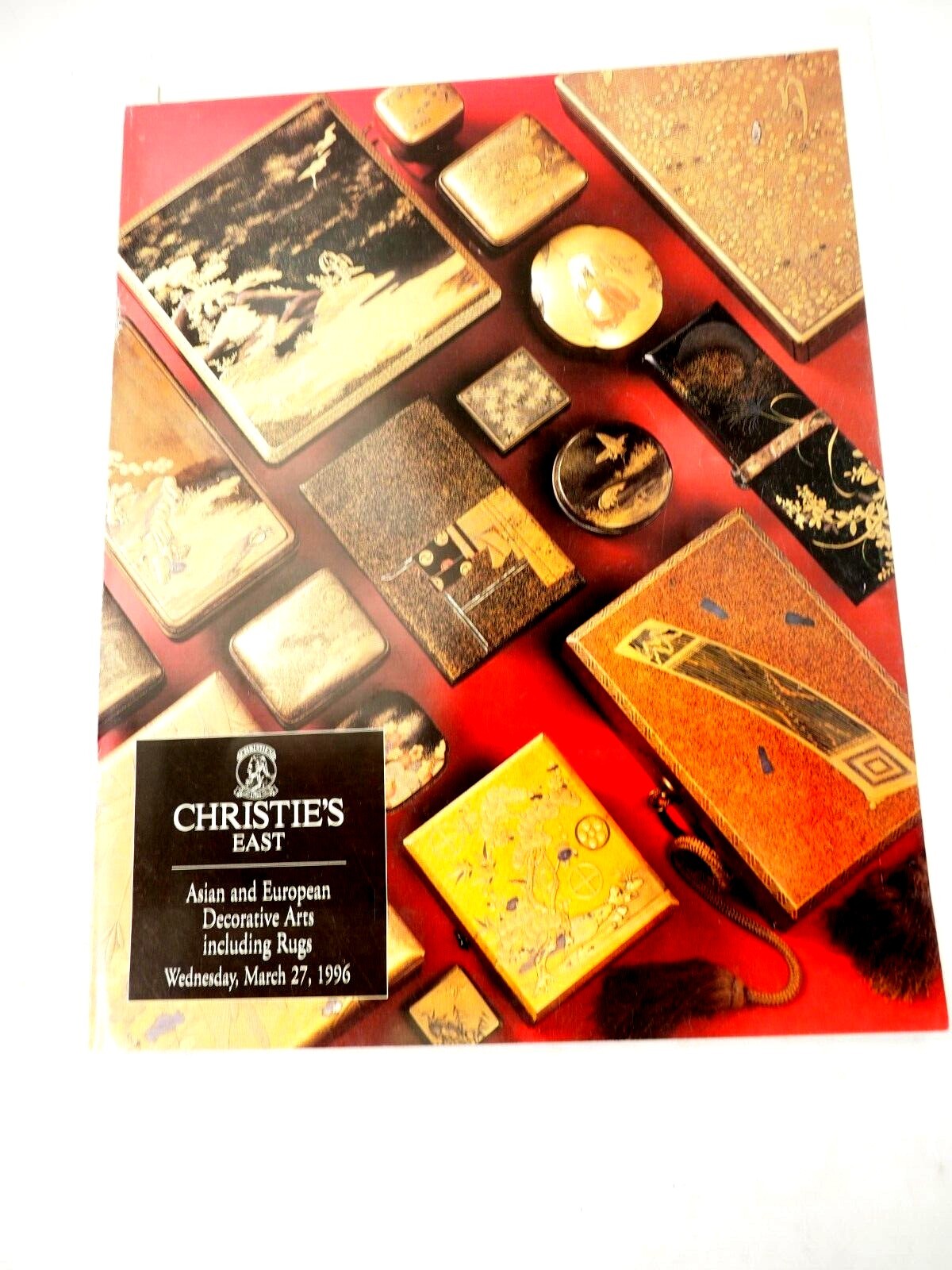 Christies Asian & European Decorative Arts Auction Catalog March 1996