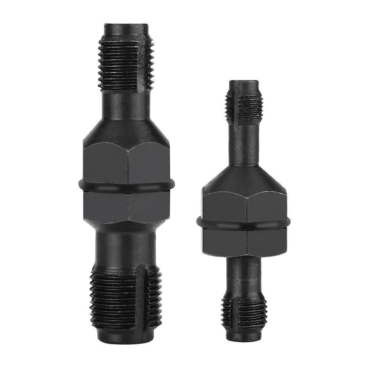 2PCS Spark Plug Hole Thread Chaser 10 12 & 14 18mm Re-threader Tap Cleaning Tool