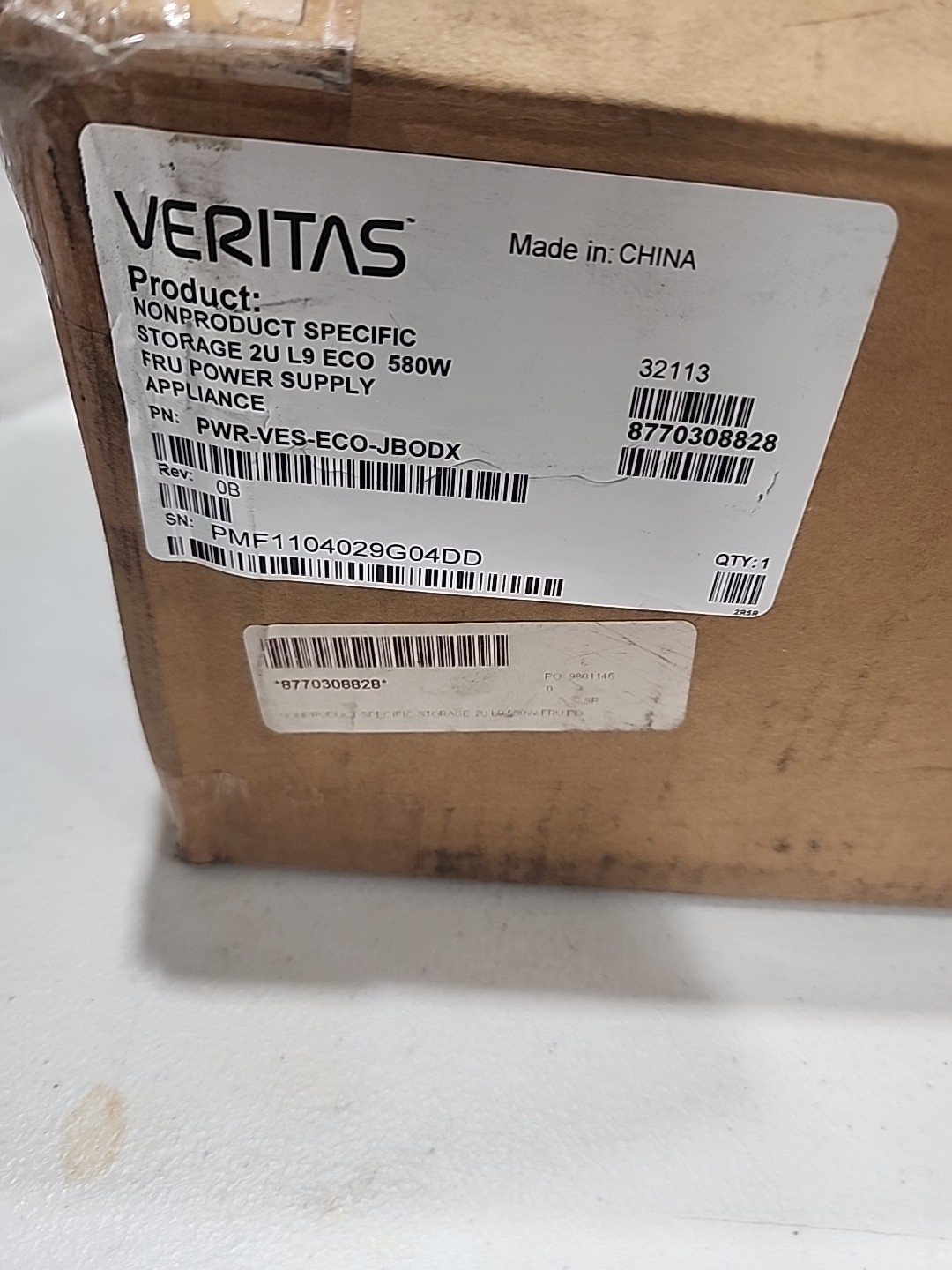 Flextronics SP-PCM4-PT580-AC Power Supply