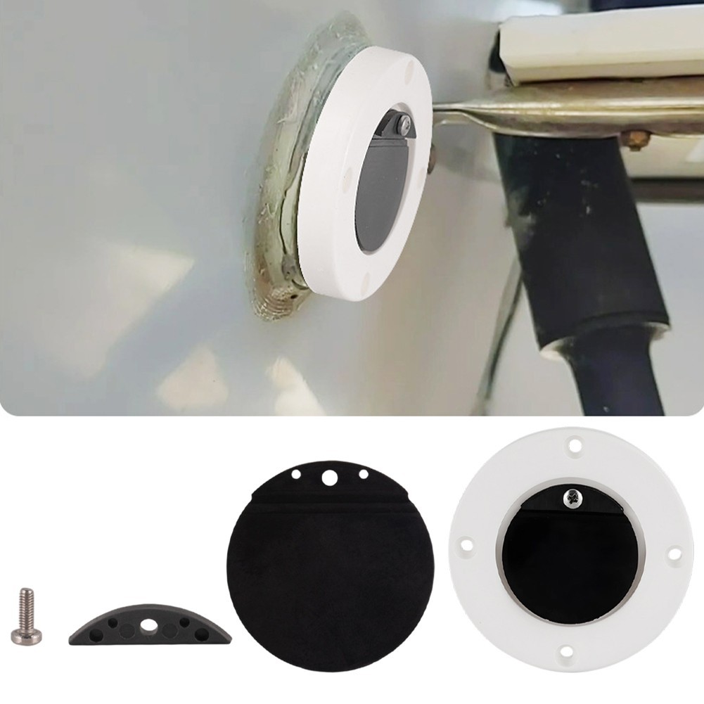 Marine Sewage Drain Outlet Valve with One Way Check Valve for Boats and Yachts