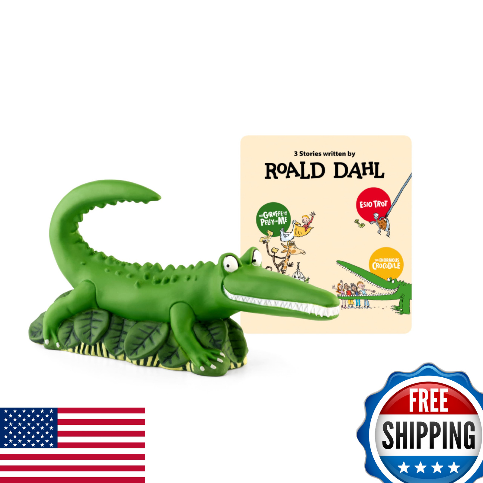 Tonies Roald Dahl Enormous Crocodile & More Stories Audio Toy Figurine