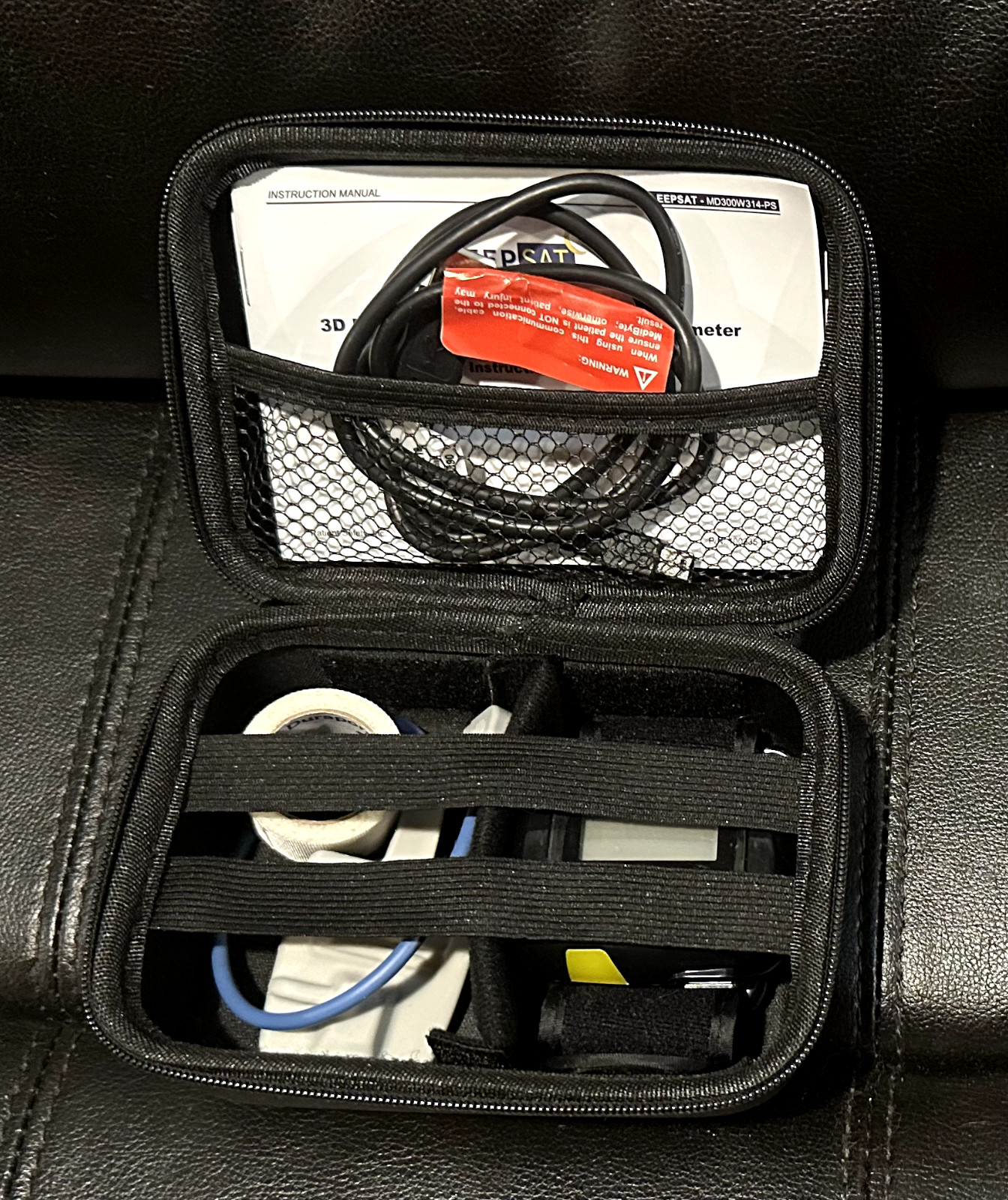 LIKE NEW SleepSat Pulse Oximeter Sleep Test with Advanced Pattern Detection