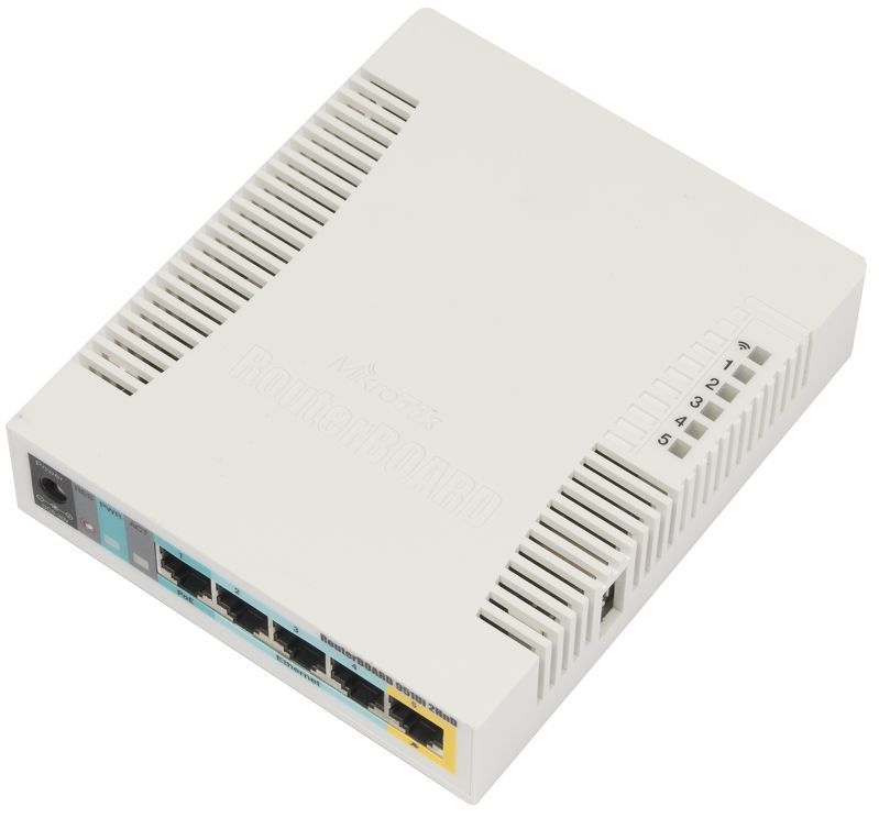 MikroTik RB951Ui-2HnD 5-Port Wireless Access Point 1000mW