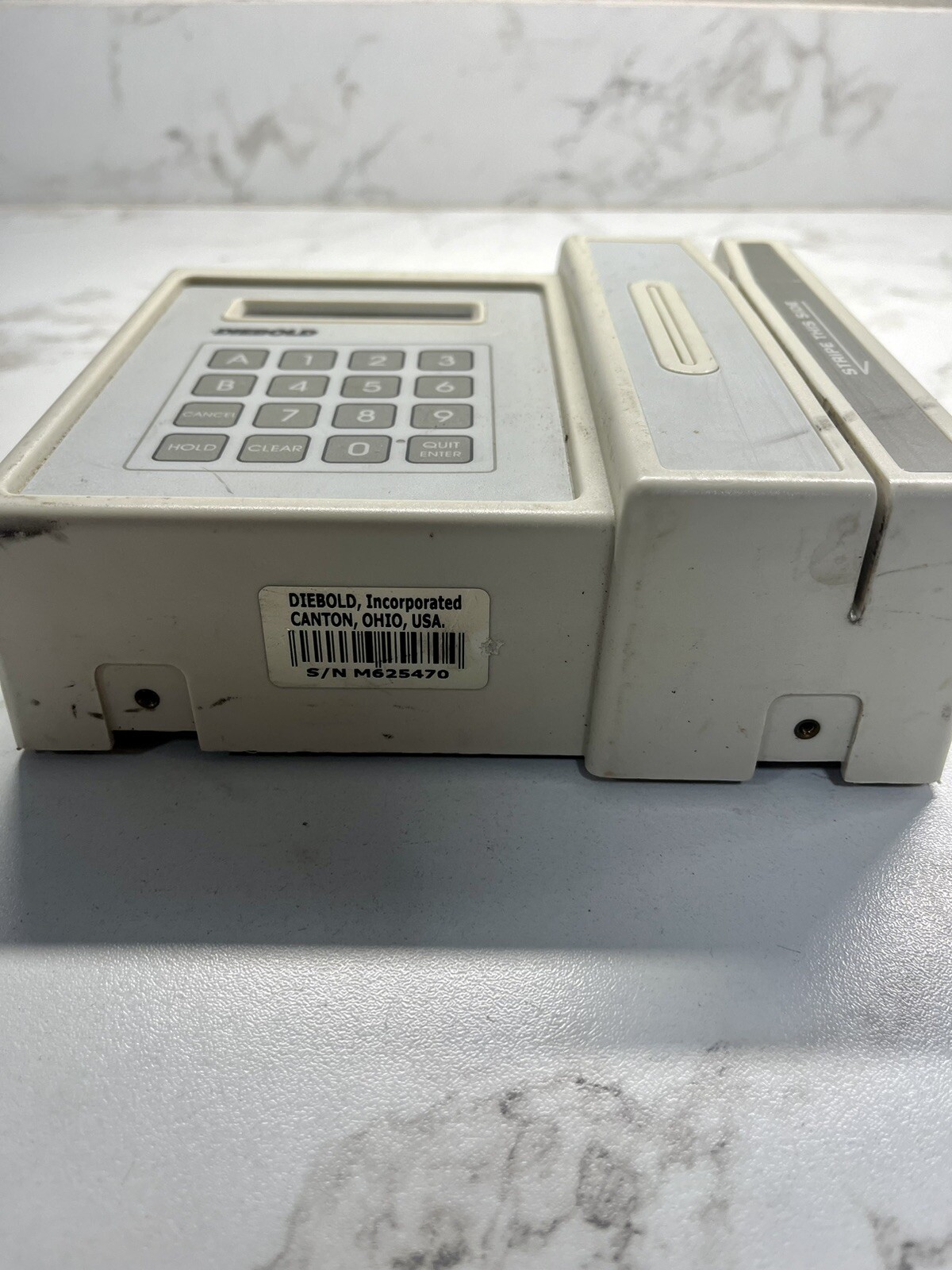 DIEBOLD CBORD Credit Card Reader PARTS ONLY UNTESTED