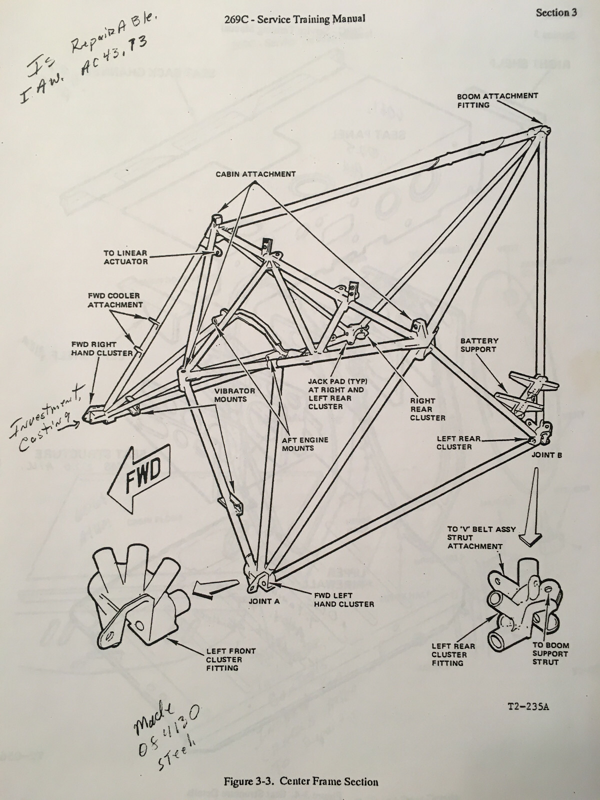 Schweizer Model 269C Service Training Manual