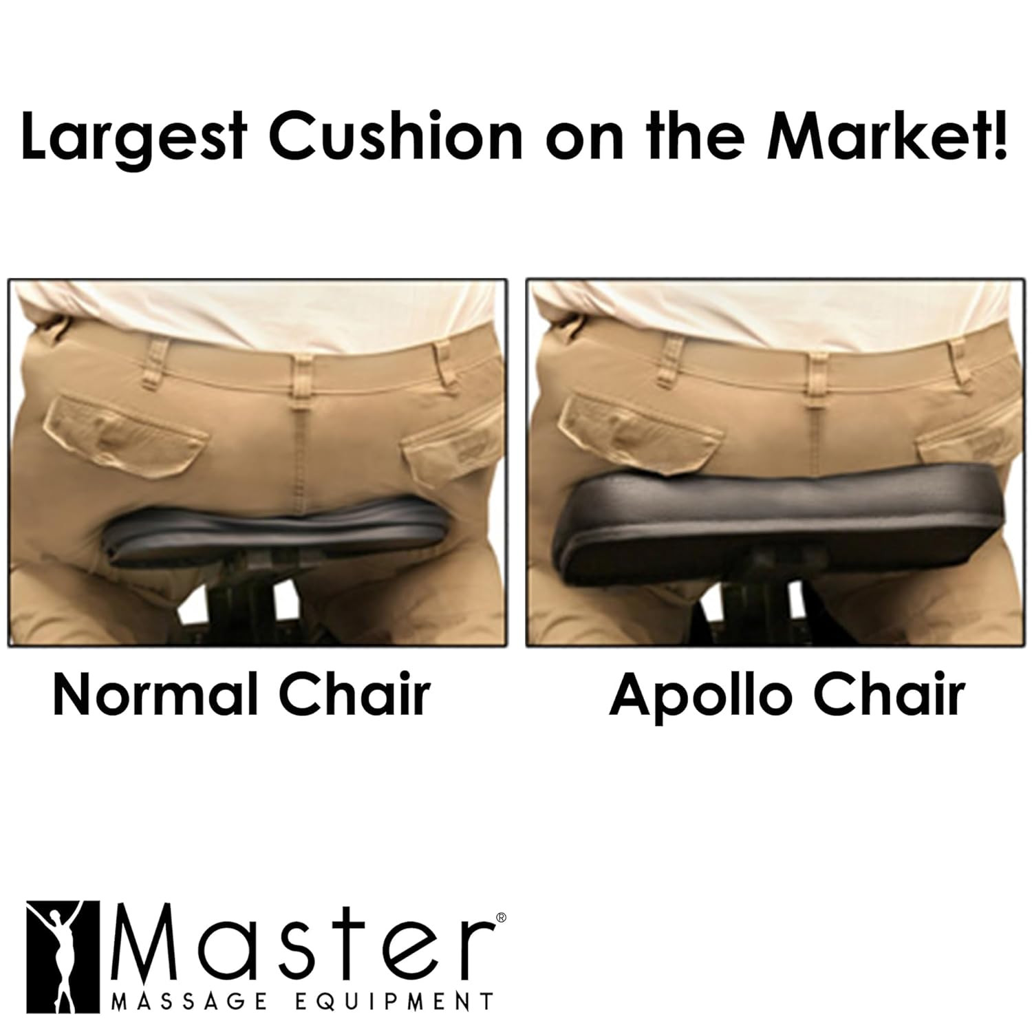 Master Massage Apollo Extra Large Size Portable Massage Chair-Lightweight Alumin
