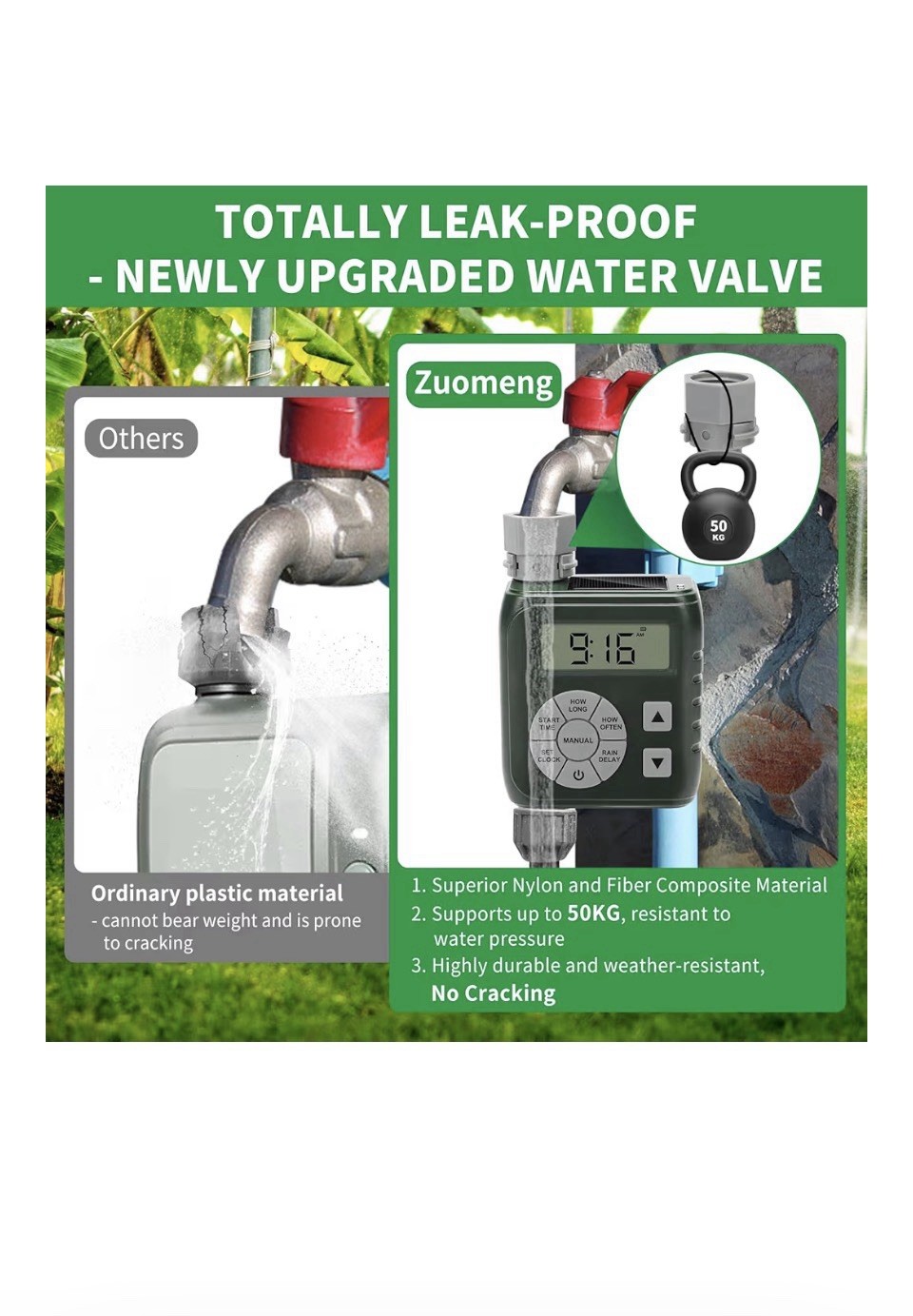 Unbranded HTM-01 Digital Watering Hose Timer New In Box.