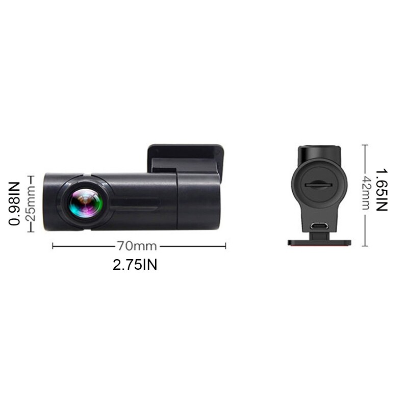Camera Rearview 1080P Night for DVR Wide Video Reco