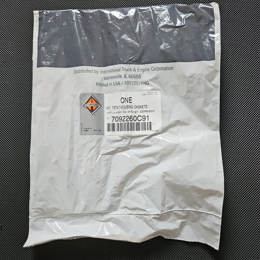 7092260C91 INTERNATIONAL KIT, TSTAT HOUSING GASKETS