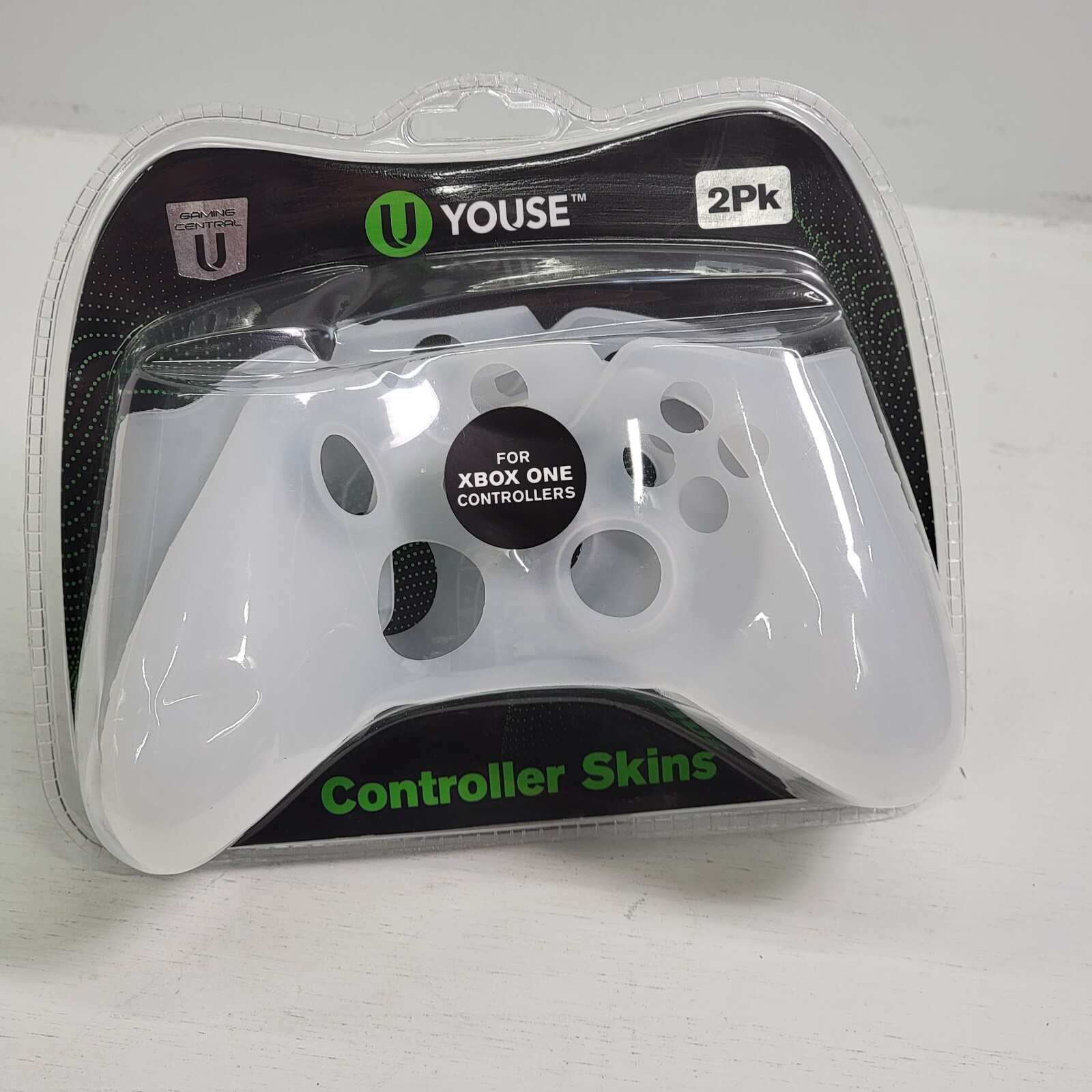 Xbox One Silicone Controller Skins Youse Maximum Grip White Brand New 2 Pk