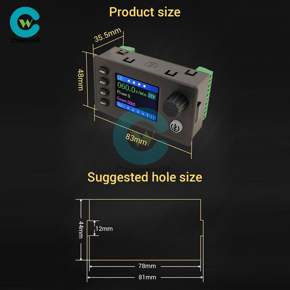 SMC05 Stepper Servo Motor Pulse Controller with Forward/Reverse Speed Control